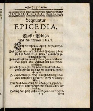 43-60, Sequuntur Epicedia.