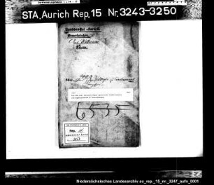 Die dem Carl Heinrich Meyer gestattete Niederlassung als Kupferschmied in Carolinensiel