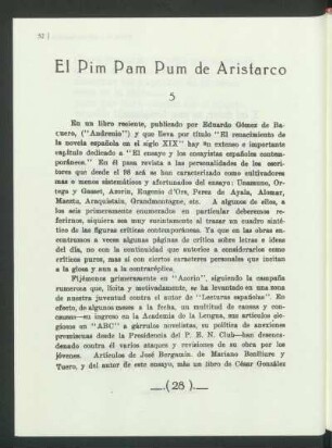 El pim-pam-pum de Aristarco - [Continuación]