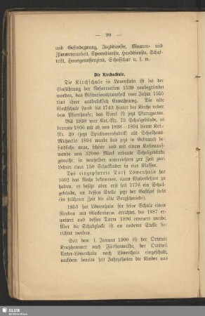 Die Kirchschule
