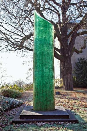 Skulptur: Glasstele, o.T. (Till Augustin)