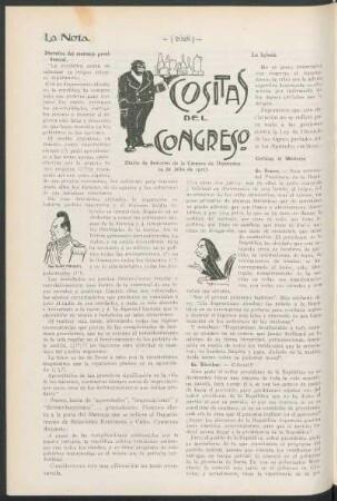 Cositas del congreso