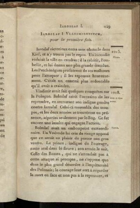 Iaroslaf I Vladimirovitch. Pour la première fois