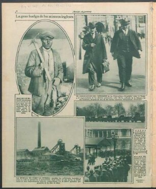 La gran huelga de los mineros ingleses [Fotografías]