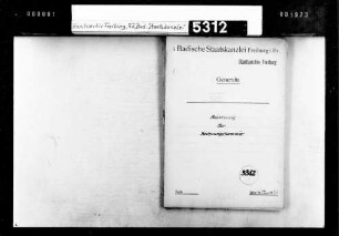 Besetzung der Badischen Rechnungskammer