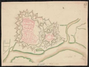 Plan von Wesel