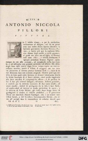 Antonio Niccola Pillori pittore