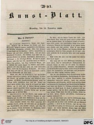 Nr. 91 - 100 (12. November 1839 - 12. Dezember 1839)