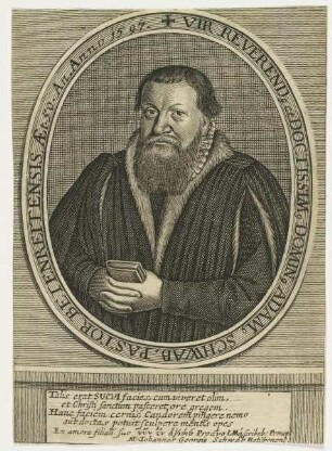 Bildnis des Adamus Schwab