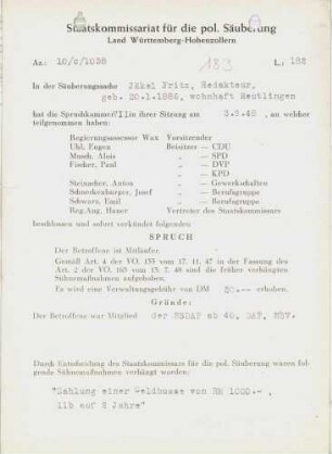 Jäkel, Fritz