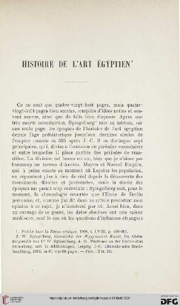 Histoire de l'art égyptien