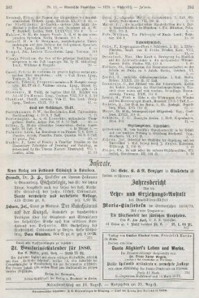 383-384 Werbung