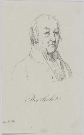 Bildnis des Claude-Louis Bertholet