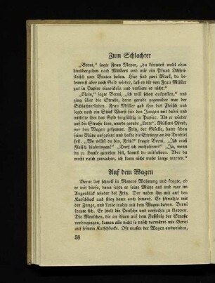 Auf dem Wagen