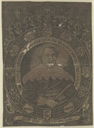 Bildnis des Georg zu Braunschweig vnd Lunaeb: