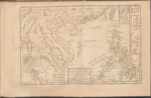 Les Isles Philippines, Celle De Formose, Le Sud De La Chine, Les Royaumes De Tunkin, De Cochinchine, De Camboge, De Siam, Des Laos; avec partie de ceux de Pegu et d'Ava