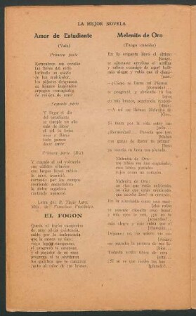 Amor de estudiante : (Vals)