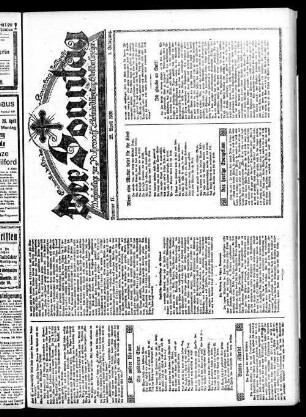 Der Sonntag. 1920-1922