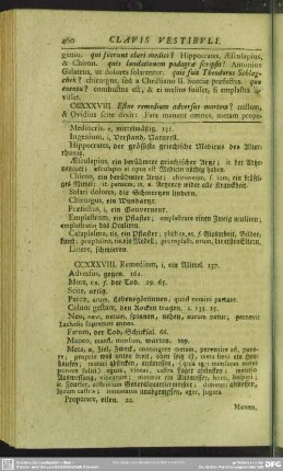 CCXXXVIII. Estne remedium adversus mortem?