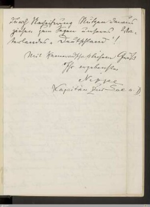 Handschriftliche Beilagen