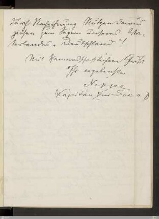 Handschriftliche Beilagen