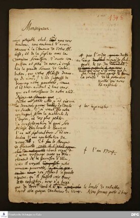 Brief von Johann Daniel Herrnschmidt an [Unbekannt].
