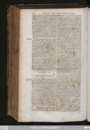 Caput VI. De humana Christi natura.