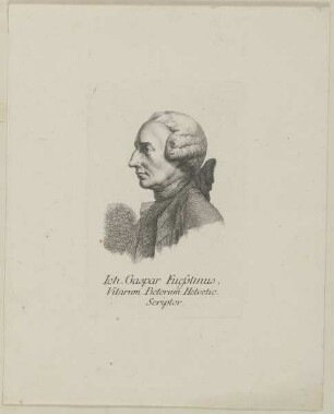 Bildnis des Ioh. Gaspar Fuesslinus