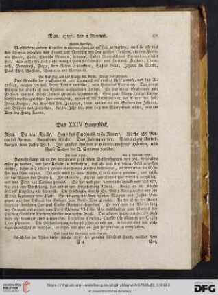 Das XXIV. Hauptstück