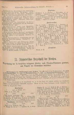 Adolfsplatz. Adolfstraße. [Alsenstraße. Alte Reihe. Annenstraße. Bäckergang. Bahnhofstraße. Bartelsallee. Bergstraße. Beselerallee. Bierträgergang. Bismarckallee. Blocksberg. Boninstraße. Breiter Weg. Brückensteig. Brunswieker Straße. Brunswieker Weg. Budengang. Burgstraße.]