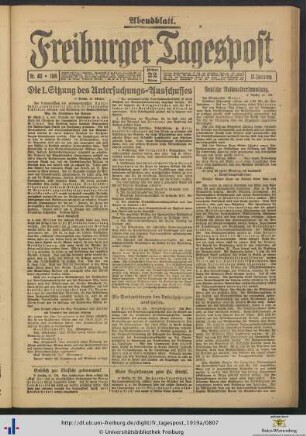 22.10.1919 (Abendblatt)