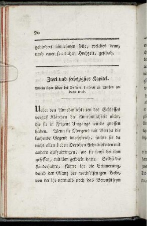 Zwei und sechszigstes Kapitel.