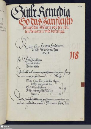 Bl. 129r-134v: Guthe Remedia so das Zanfleisch sampt den Zhenen vor der Feulen bewaren vnd befestigen.