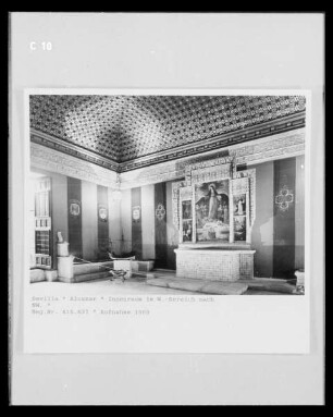 Alcázar — Casa de la Contratación — Kapitelsaal & Kapelle