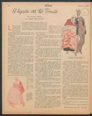 El legado del tío Tomás : Un cuento satírico
