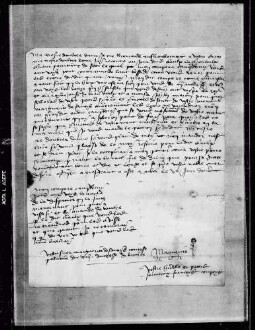 Briefwechsel der Gräfin. Darunter: Graf Ludwig 1449; Erzherzogin Mechthild 1468-79; Gräfin Barbara 1478; mit Baden 1461, 1472; Burgund 1454, 1462; Frankreich 1461; Herzog von Mailand 1473; Pfalz-Bayern 1455-78; Fürstin Jolante von Piemont 1475, 1460; Haus Savoyen 1453-74; Kloster Binsdorf 1470, 1471; Peter von Hagenbach, undat.; Schultheiß von Luzern Heinrich von Humwil 1469-72; Francois Malet 1456-65; Amtmann zu Möckmühl 1456-62; Schultheiß zu Backnang 1468-78; Dr. Heinrich Steinhöwel 1474; Graf Johann von Werdenberg 1467; Propst Ulrich Wirtemberger zu Stuttgart 1473; Komthur zu Ysenheim 1456, 1458.
