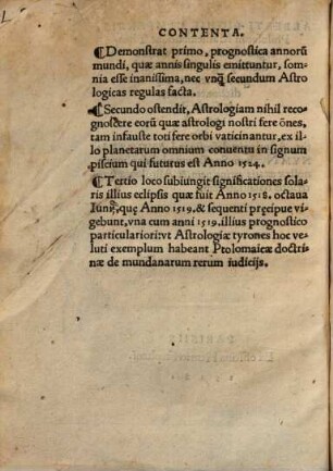 Adversus prognosticatorum vulgus astrologiae defensio