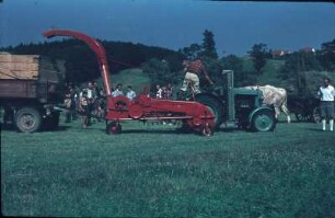 Feldhäcksler, Fahr, Trommelfeldhäcksler, Traktor MAN