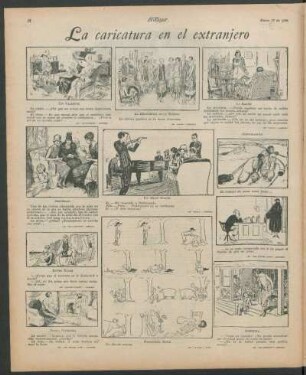 La caricatura en el extranjero