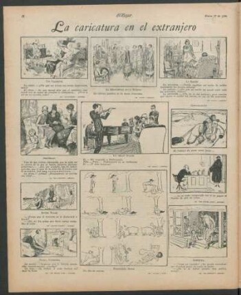La caricatura en el extranjero