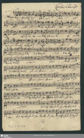 Cantus Chori 2di