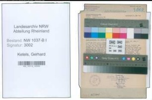Entnazifizierung Gerhard Ketels , geb. 22.04.1898 ()