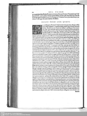 Decadis Primae Liber Quintus