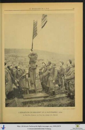 Abbildung: Libération de Belfort le 22 Novembre 1944.