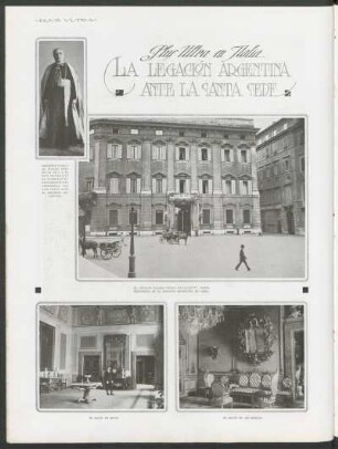 La Legación Argentina ante la Santa Sede