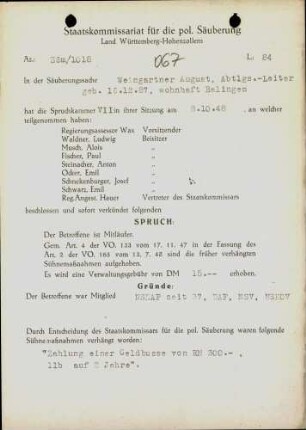 Weingartner, August