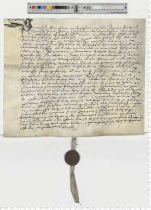 Präsentation für eine Vikarie am Annen Altar der Lambertikapelle.