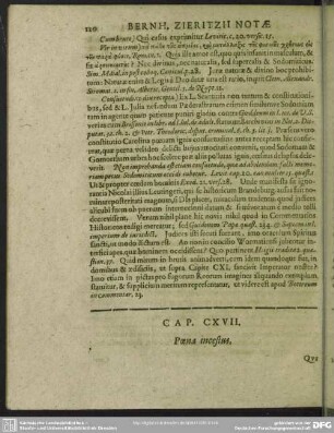 Cap. CXVII. Poena incestus