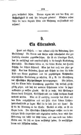 Ein Elternabend