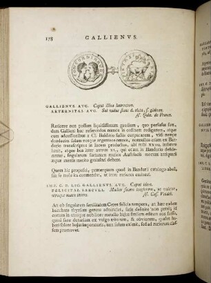 Gallienus. [ ... mit Abbildungsbeschreibung].